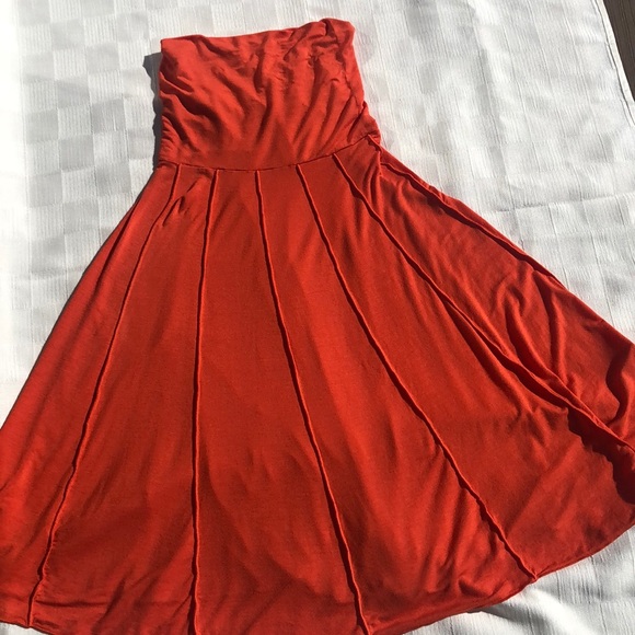 Lapis Orange skirt - Picture 2 of 8